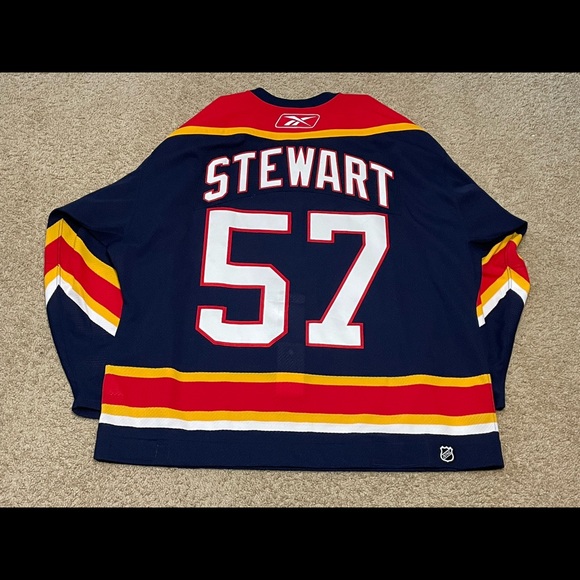 Authentic Reebok 2005-06 Anthony Stewart Florida Panthers Game Issued Jersey - Picture 2 of 4